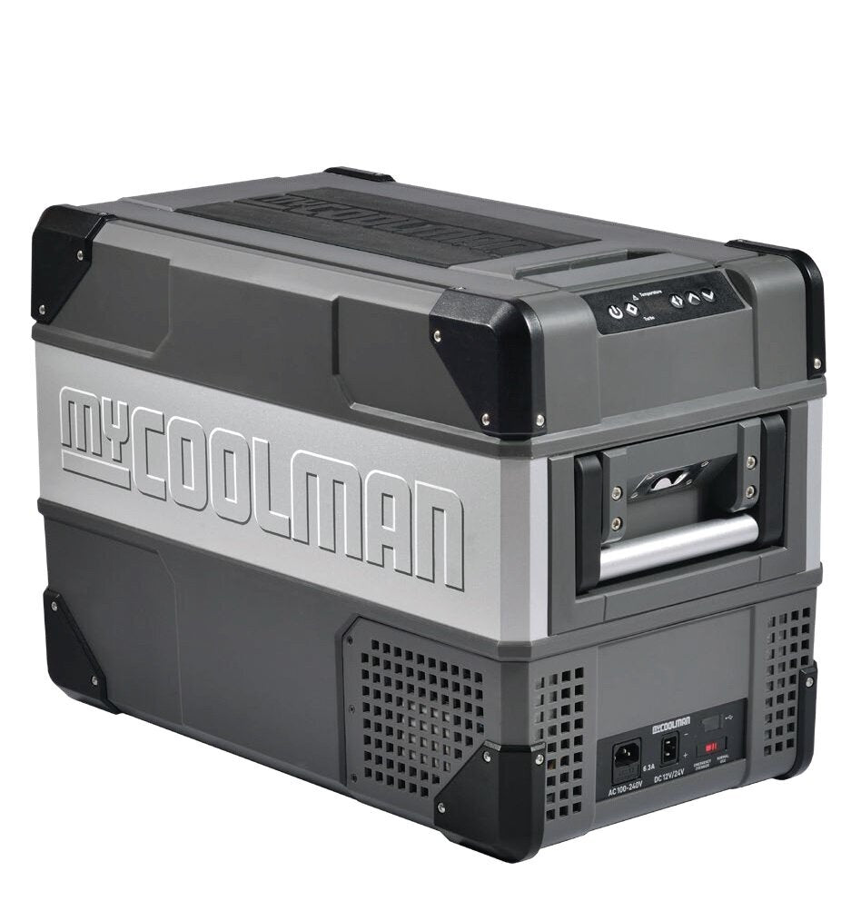 myCOOLMAN 30L The Transporter portable fridge - Black - USB port, LED interior - CCP30