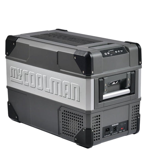 myCOOLMAN 30L The Transporter portable fridge - Black - USB port, LED interior - CCP30