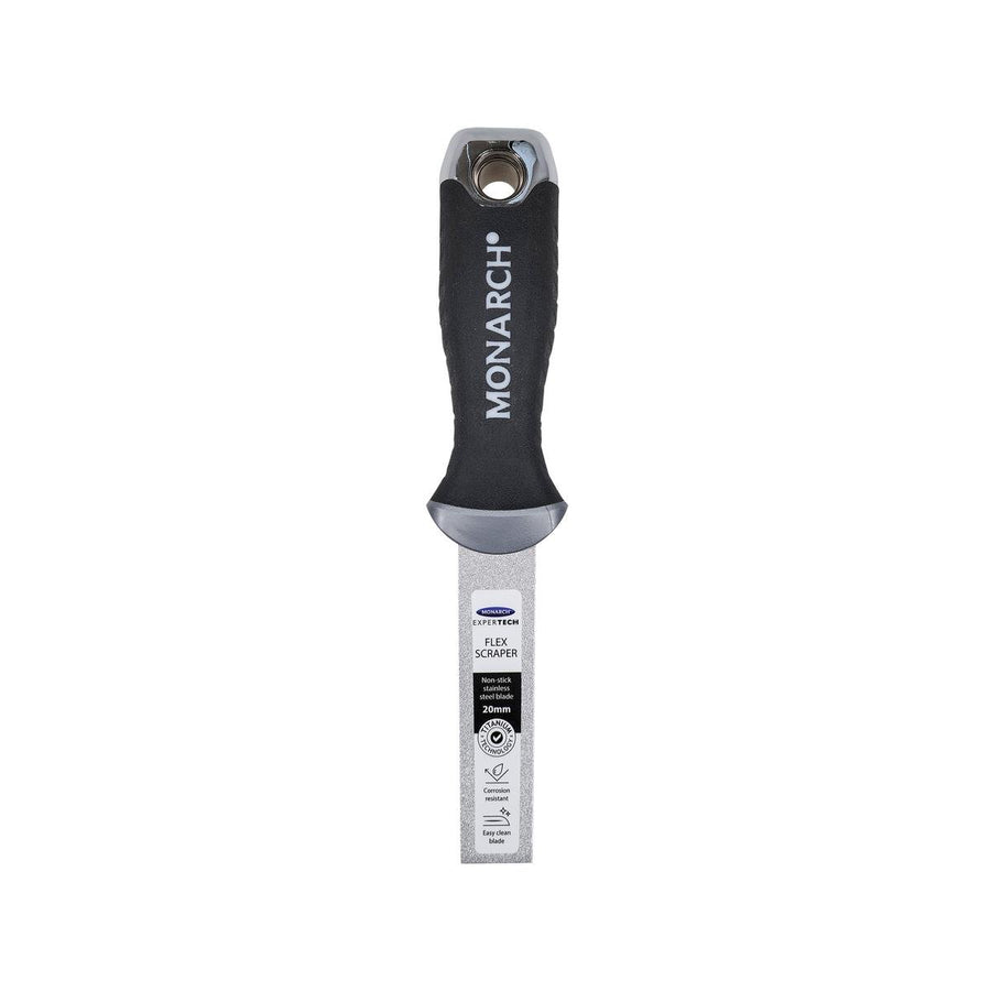Monarch Expertech Flex Scraper - 20mm - Stainless Steel - Non-Stick - SuperSaverAU - view 1