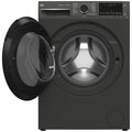 Beko 10kg Front Load Washing Machine - Graphite, AutoDose, SteamCure, ColdWash, HomeWhiz - BFLB103ADG
