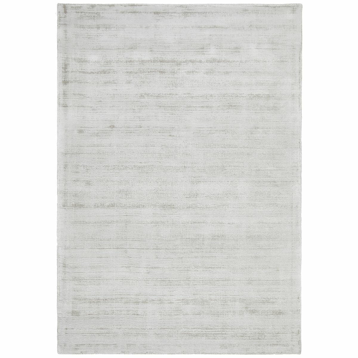 Rug Culture Bliss Hand Loomed Extra Large Rug 400x300 - Silver Viscose, Scandinavian Style - BLSSILV400X300