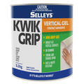 Selleys 3.2kg Kwik Grip Gel Vertical Contact Adhesive - Solvent-Based, Non-Run