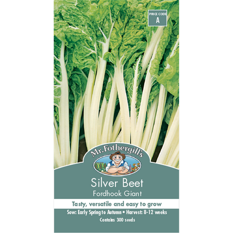 Mr Fothergill Silver Beet Seeds - 12 Weeks - Easy Grow - Versatile - SuperSaverAU - view 1