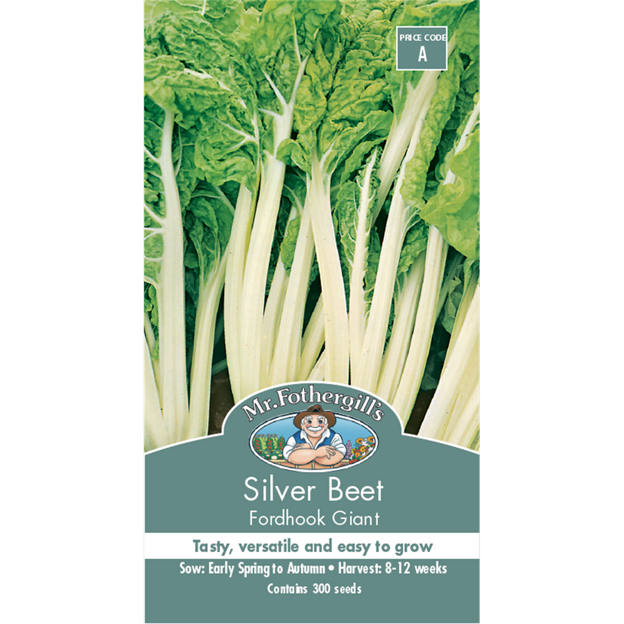 Mr Fothergill Silver Beet Seeds - 12 Weeks - Easy Grow - Versatile - SuperSaverAU - view 1