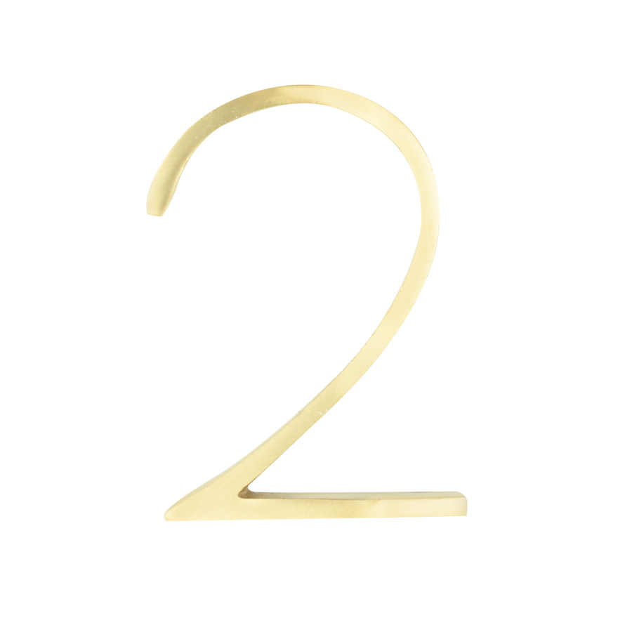 Sandleford Brass Toorak Number 2 - 120mm - Durable - Weather-Resistant - SuperSaverAU - view 1