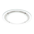 Brilliant Frances Ceiling Light 32cm Glass Metal Energy Saving - SuperSaverAU - view 1