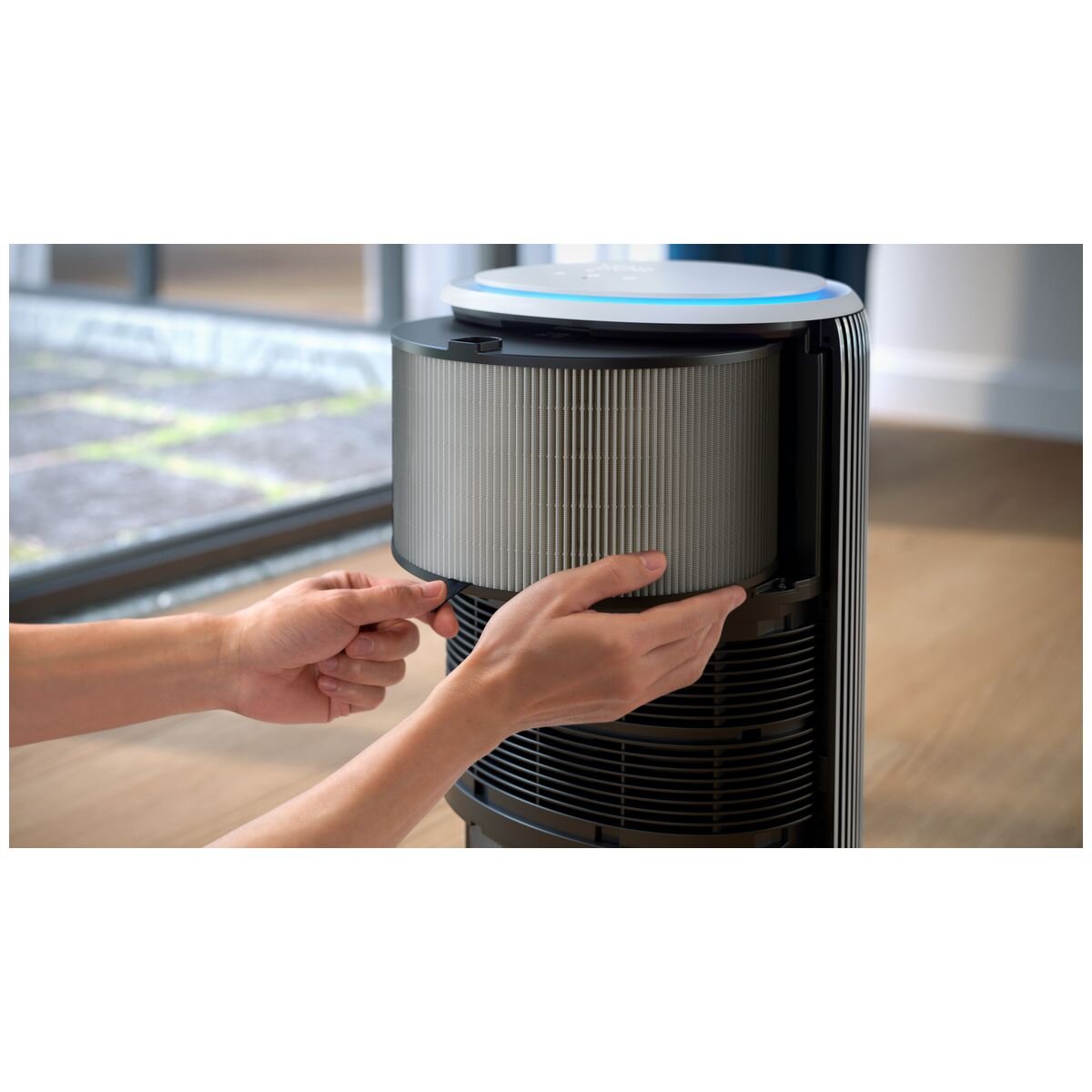 Philips PureProtect 3200 Series Air Purifier - Double-Fan Design, 520m³/h CADR, SilentWings - AC3220-10
