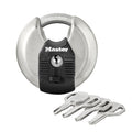 Master Lock 70mm Excell Disc Padlock Stainless Steel Shrouded Shackle