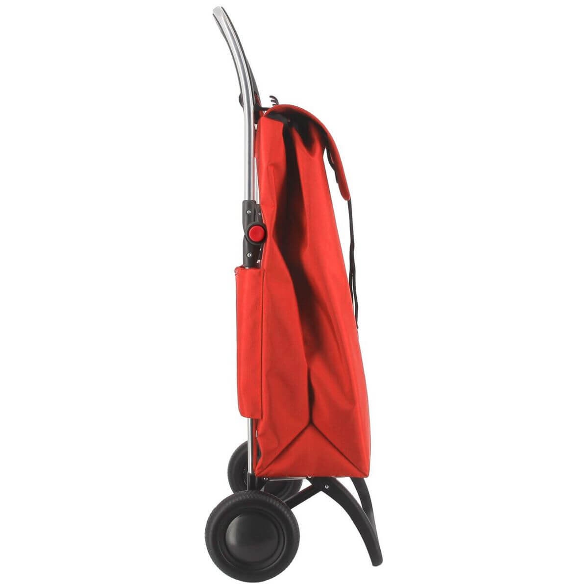Rolser I-Max 2-Wheel Folding Trolley - Aluminium Chassis, Backpack-Style Bag, Red - R-IMX304-1027