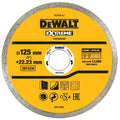Dewalt Diamond Wheel Blade - 125mm - Continuous Rim - Durable Cutting Tool - SuperSaverAU - view 1