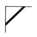 Carinya Black Heavy Duty Straight Stayed Bracket 300mm Steel Strength - SuperSaverAU - view 2