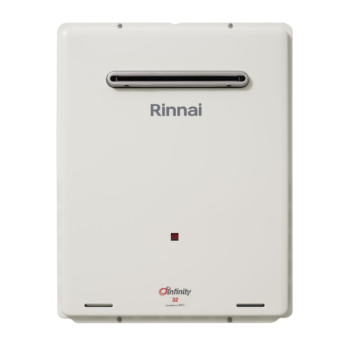 Rinnai Infinity 32 Natural Gas Continuous Flow Hot Water System - 50°C Pre-Set - 6 Star - INF32N50MA