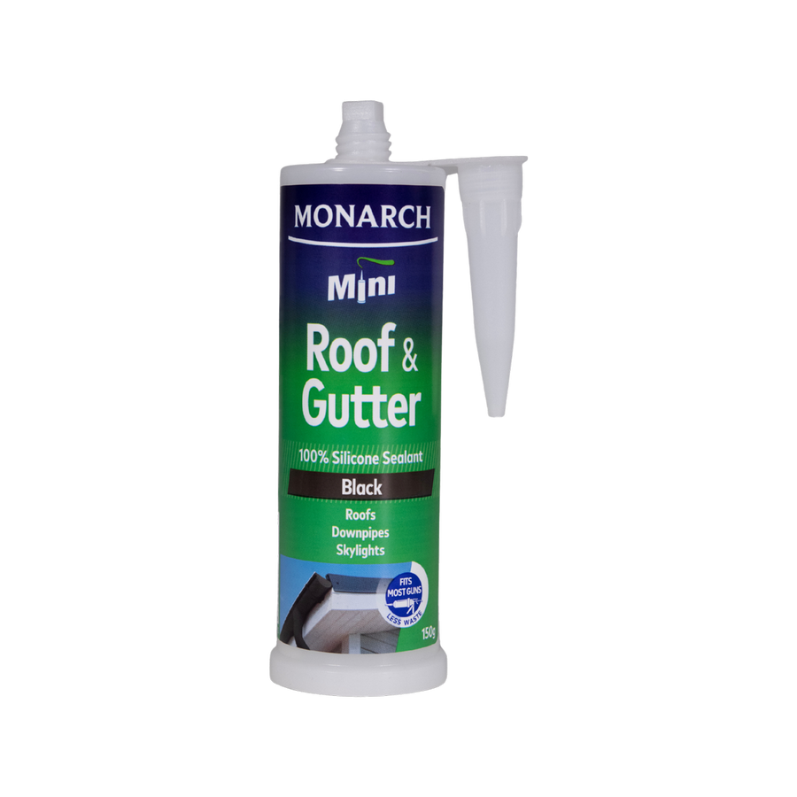 Monarch 150g Mini Black Roof Gutter Silicone - Neutral Cure - Safe For Drinking Water - SuperSaverAU - view 1