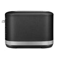 KitchenAid 2 Slice Toaster - Cast Iron Black Crinkle, 7 Shade Settings, Extra Wide Slots - 5KMT2109ABK