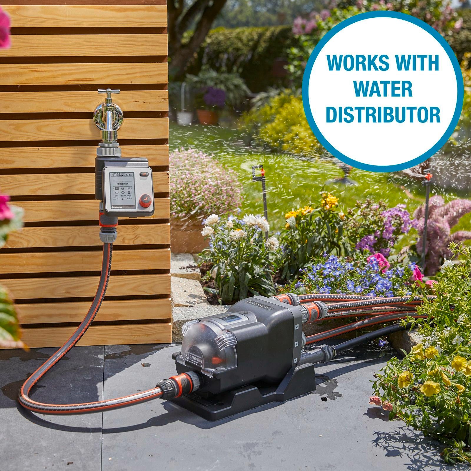 GARDENA Master Water Computer Cordless Irrigation Timer 1892-20