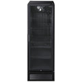 Husky 435L Home Bar Drinks Chiller - Black, Single Glass Door, Low-E Glass, LED Lighting - C4HHMBBKAU