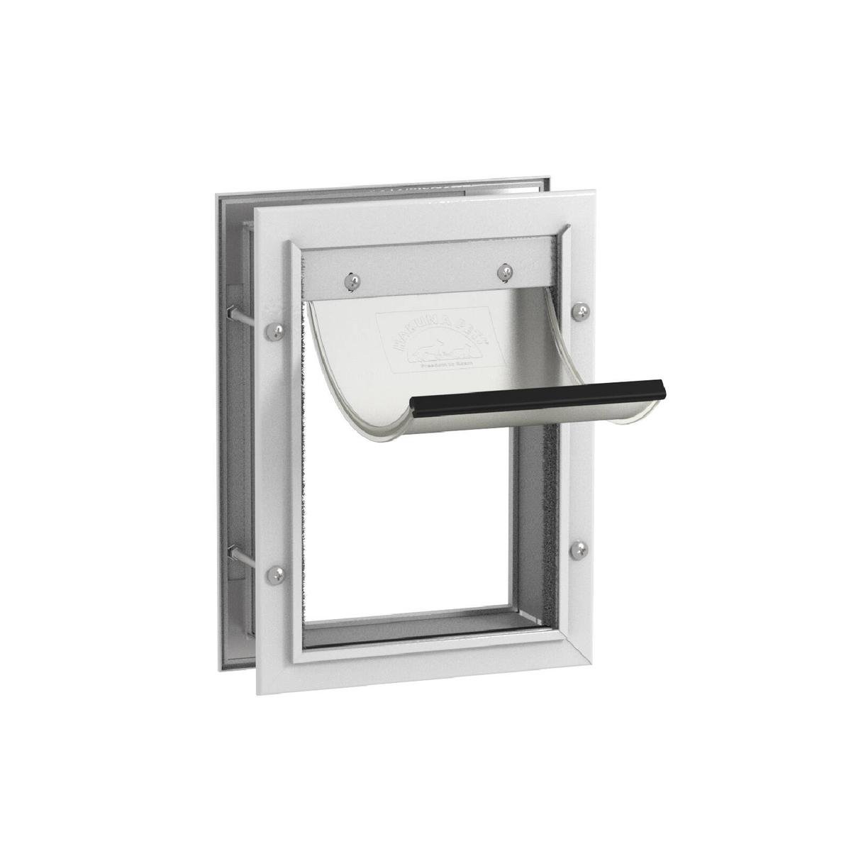 Hakuna Pets Small Pet Door - 170mm x 230mm - Aluminium - Lockable - SuperSaverAU - view 1