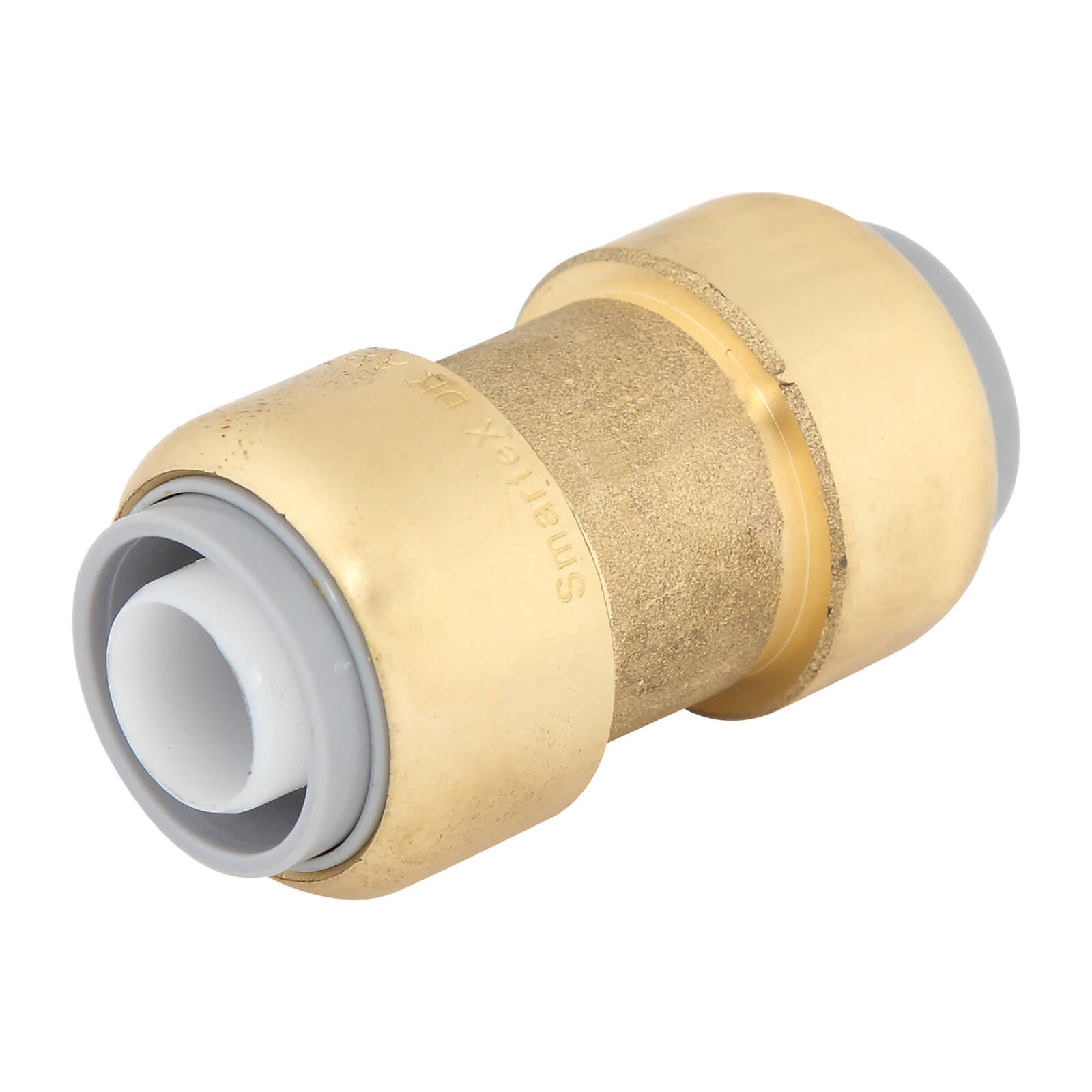 SmarteX-PEX 20mm Push-to-Fit Lead Free Brass Straight Coupling