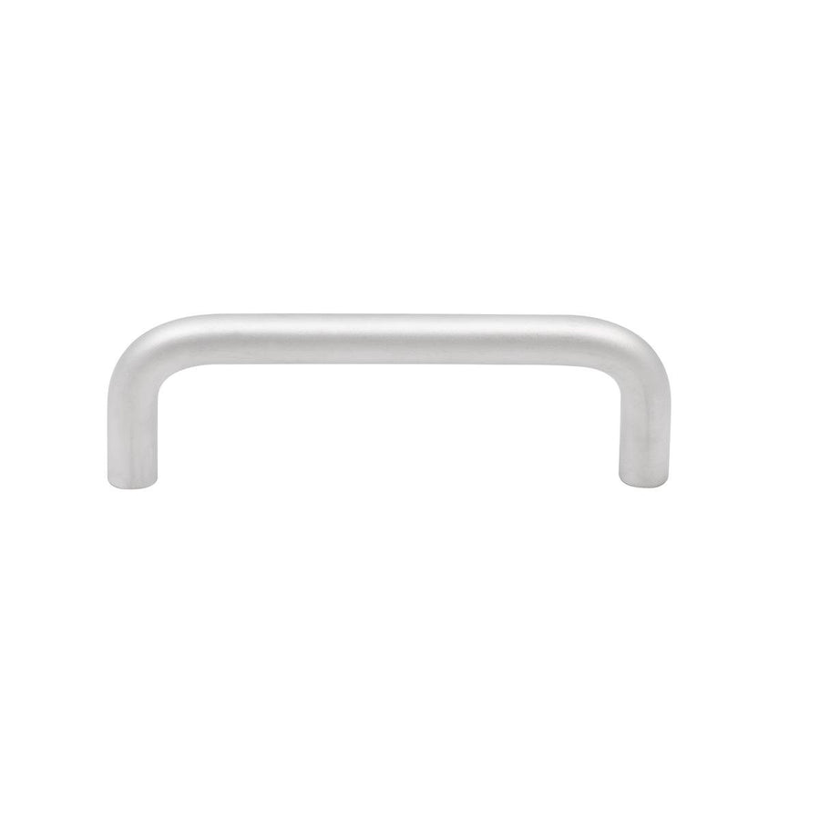 Ikonic D Handle - 96mm - Zinc Alloy - Brushed Nickel Finish - SuperSaverAU - view 1