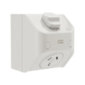 Hpm Surface Mount Powerpoint - 10A - UV-Stabilised Polycarbonate - Weatherproof - SuperSaverAU - view 1