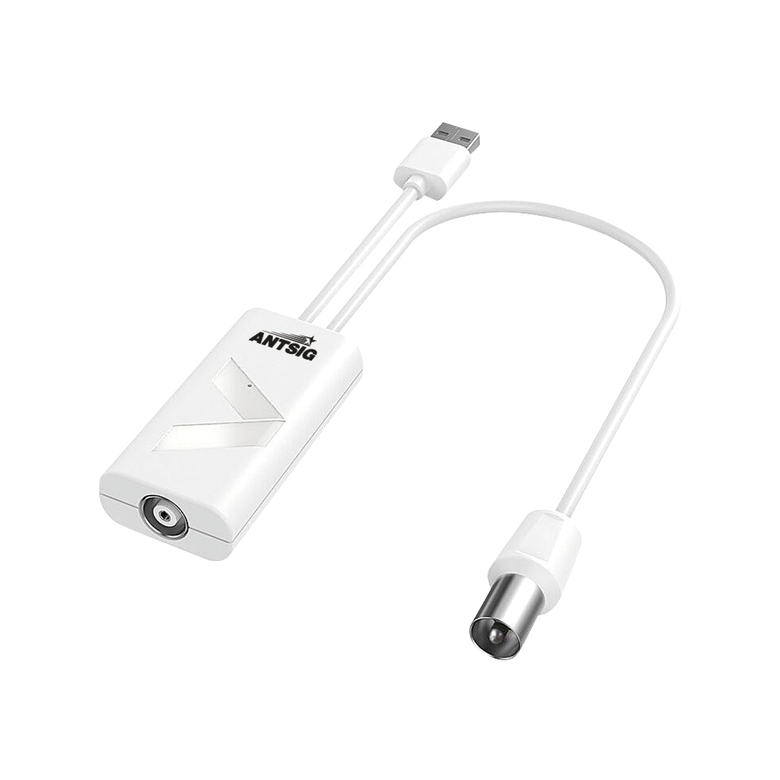 Antsig USB Inline Amplifier Indoor Digital TV Signal Booster