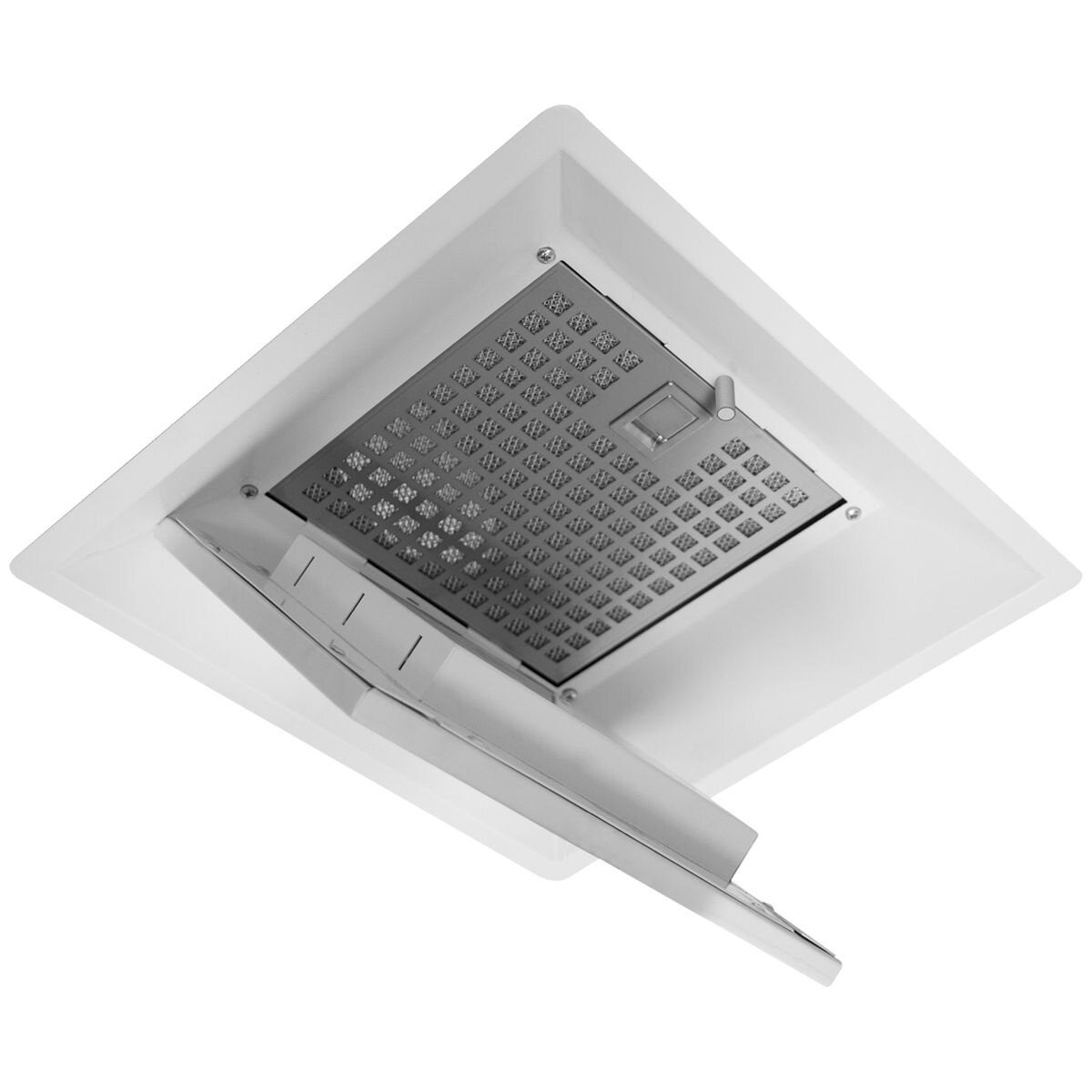 Schweigen Silent Modular Cassette Rangehood - 3200m³/h, 3 Filters, White - CC-PARA3WSEPAK