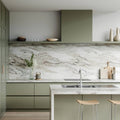 Oliveri Venice gooseneck mixer tap - Brushed Nickel, brass body, WELS 5 Star, 6L per minute - VE520FBN