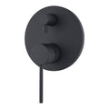Mondella Resonance 35mm Matte Black Diverter Shower Mixer, Brass