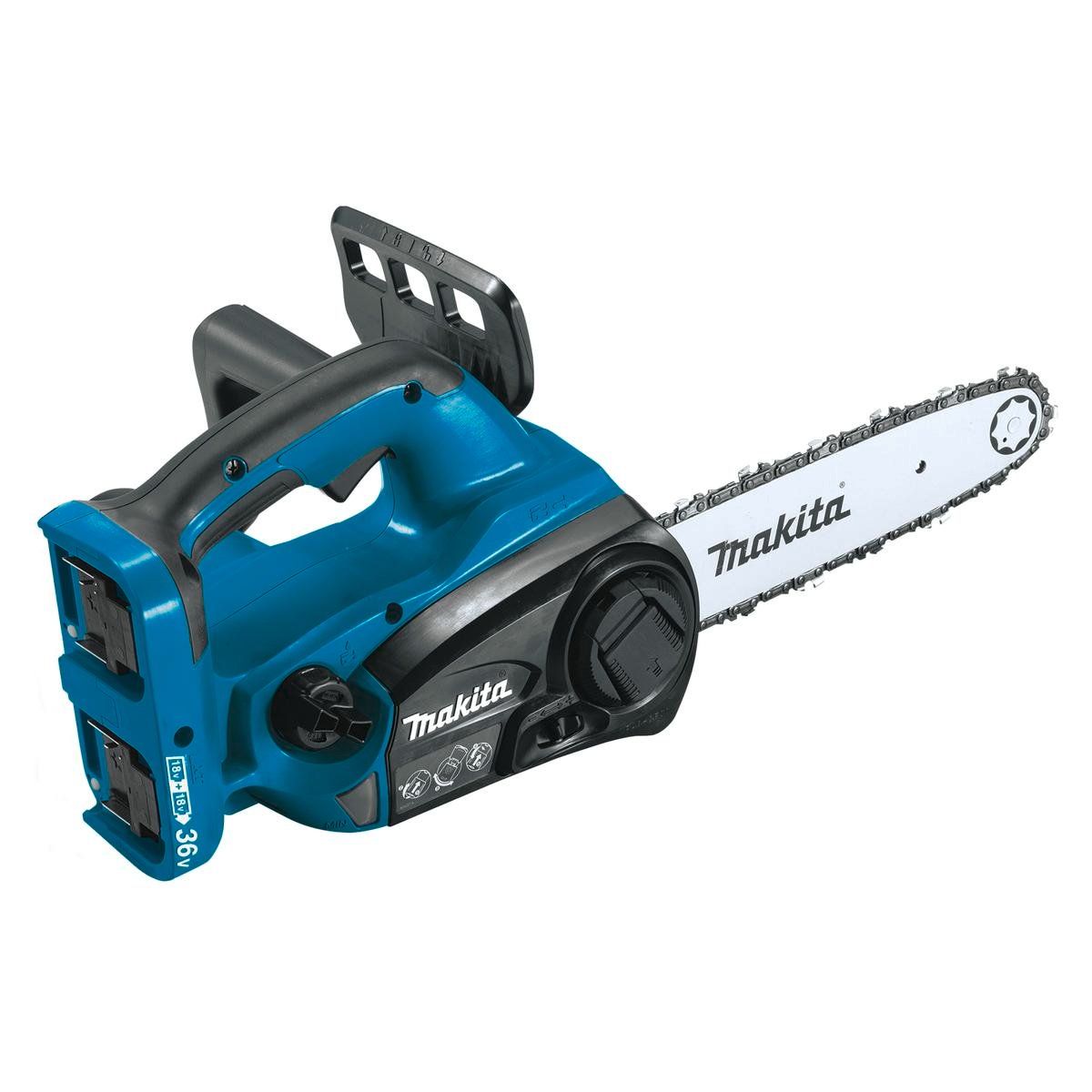Makita Chainsaw - 300mm - Plastic/Metal - Tool-less Chain Adjustment