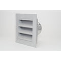 Pacific Air 100mm Aluminium Weatherproof Louvre Vent WV100
