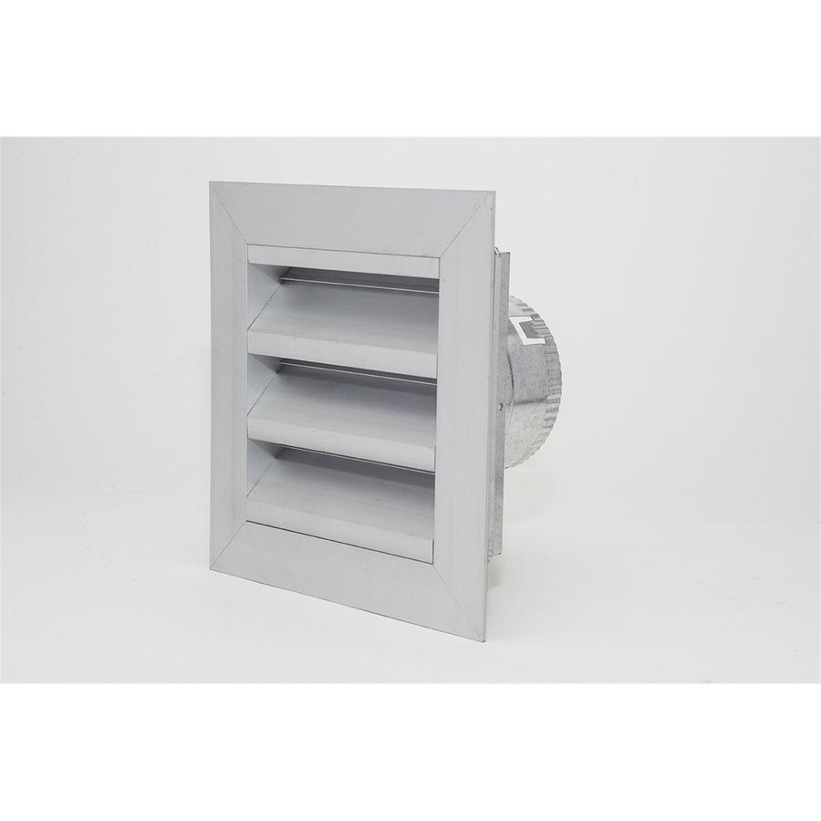 Pacific Air 100mm Aluminium Weatherproof Louvre Vent - 202mm x 202mm - Durable - Pest Resistant - SuperSaverAU - view 1