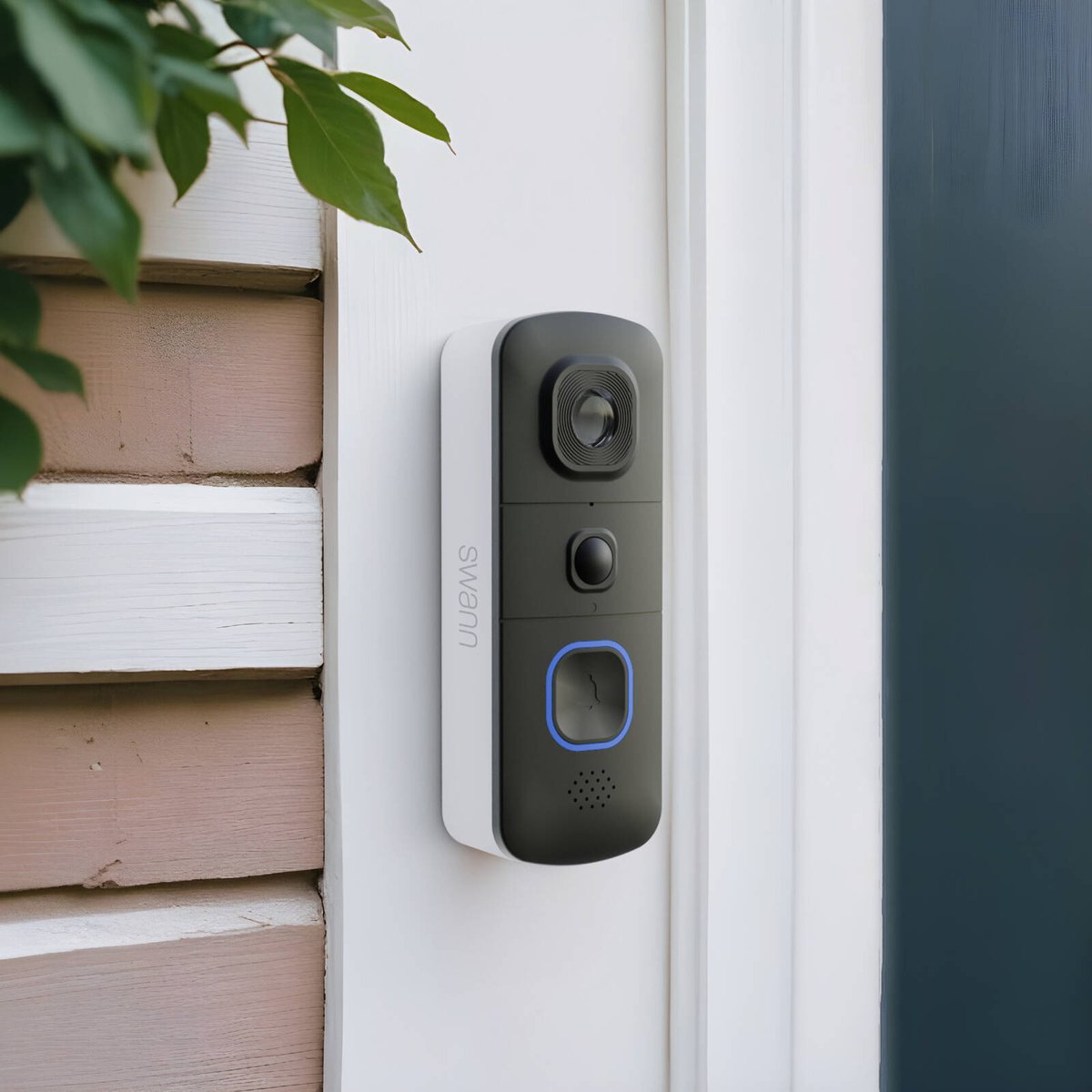 Swann Evo Wireless Video Doorbell with Chime Unit - 1.7MP HD - 140° Viewing Angle - Two-Way Audio - True Detect Sensor - SuperSaverAU - view 4