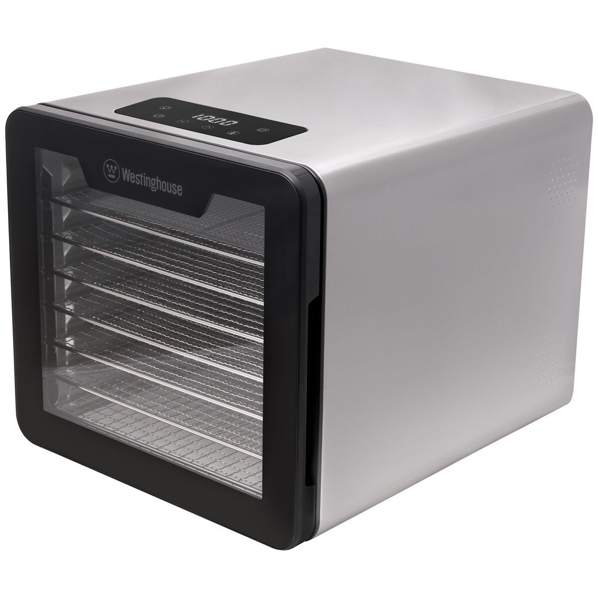 Westinghouse 600W Food Dehydrator with 7 Stainless Steel Trays - Digital Controls - WHDH01SK