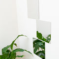 Stylit 200 x 200mm Square Acrylic Mirror, Self-Adhesive, Wall Hung