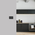 DETA Black Matte Grid Connect Smart Single Gang Touch Light Switch 250V 6911HAMBK