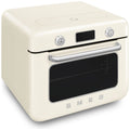 Smeg Retro Style Benchtop Combi-Steam Oven 30L - Adjustable Humidity, Cream Finish - COF01CRAU