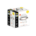 HPM Alina LED Downlight 7W 90mm - Tri Colour - Brushed Chrome - Dimmable - SuperSaverAU - view 3