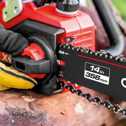 Ozito Brushless Chainsaw - 356mm - Metal - Tool Free Chain Tension