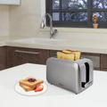 Mistral 2 Slice Toaster BT337 - Stainless Steel - 288mm x 178mm x 158mm - Adjustable Browning Control - Easy Clean - SuperSaverAU - view 2
