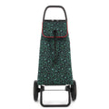 Rolser I-Max Wild big wheel folding trolley - Green aluminium chassis - Removable wheels - R-IMX568-1002