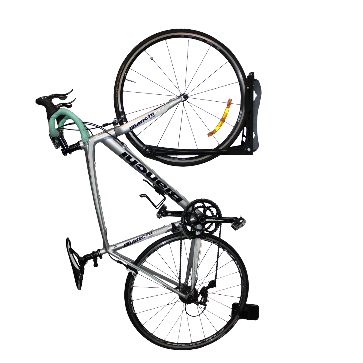 Storease Wall Storage System Roll on Bike Rack - Black - 670mm x 130mm x 110mm - Wall-Mountable - Adjustable Arm - SuperSaverAU - view 5