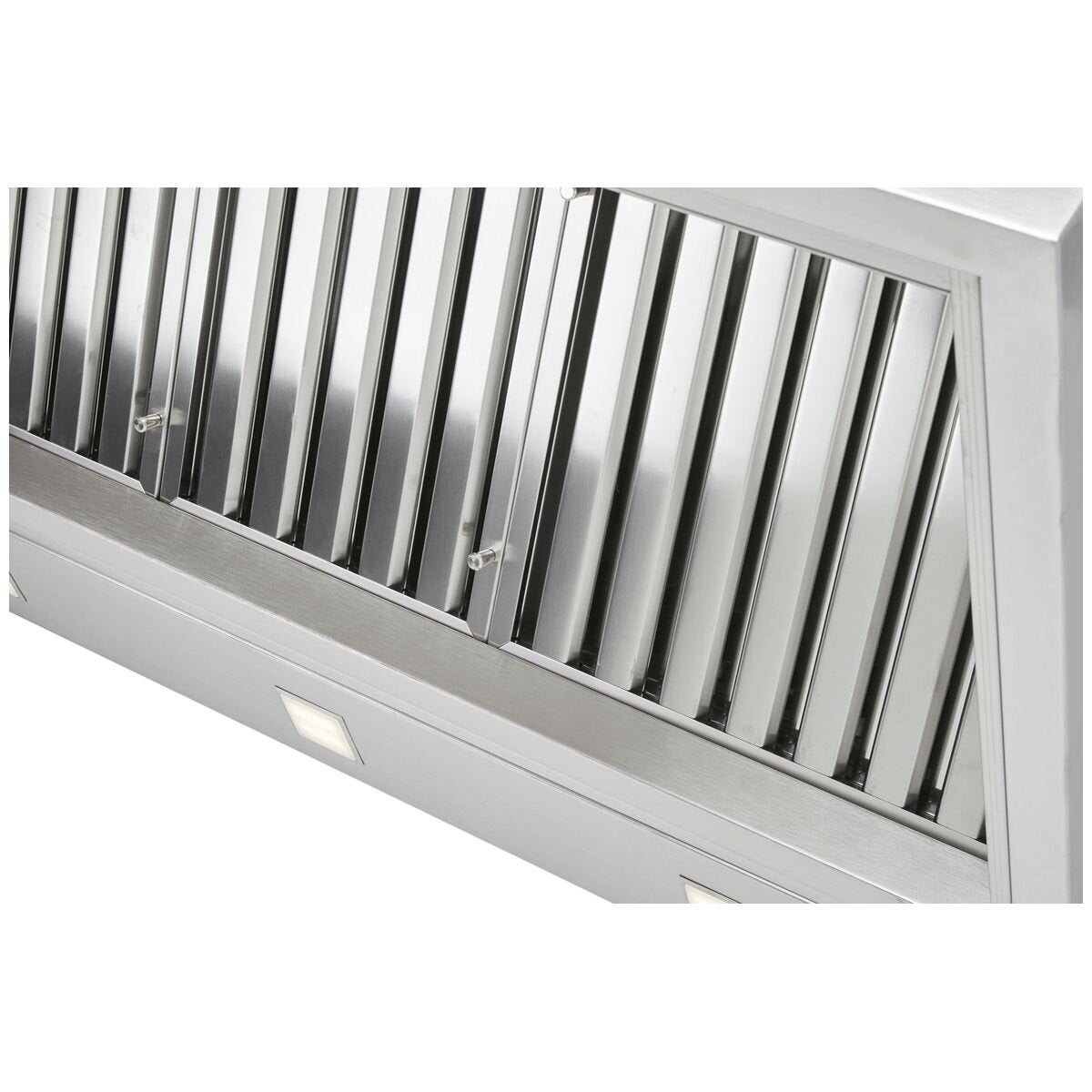 Schweigen 1200mm BBQ Canopy Rangehood - 2200m³/h Twin Motors, Stainless Steel, Touch and Remote - DBH1200