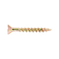 Zenith 8g x 35mm Gold Passivated Chipboard Screw - 100 Pack - Durable Grip - SuperSaverAU - view 1