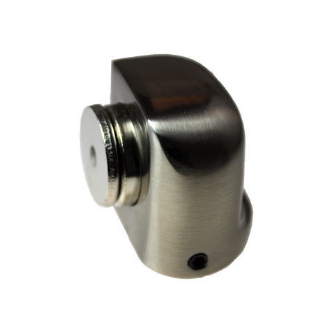 Adoored Satin Chrome Half Moon Magnet Door Stop
