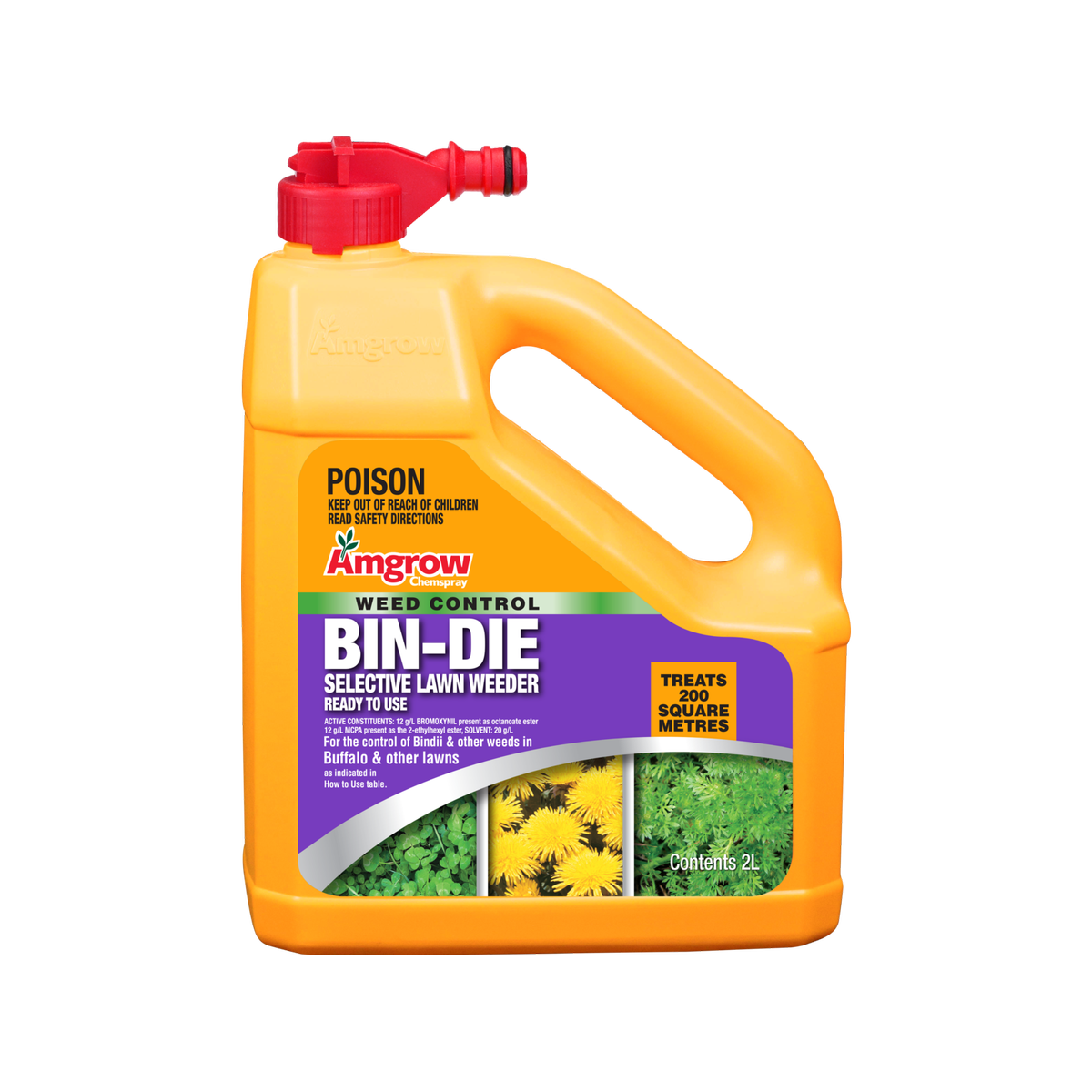 Amgrow 2L Bin Die Hose on Selective Herbicide - Weed Control - 200m² - SuperSaverAU - view 1