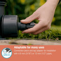 GARDENA Micro Irrigation Master Unit 2000 Black High-Impact Plastic