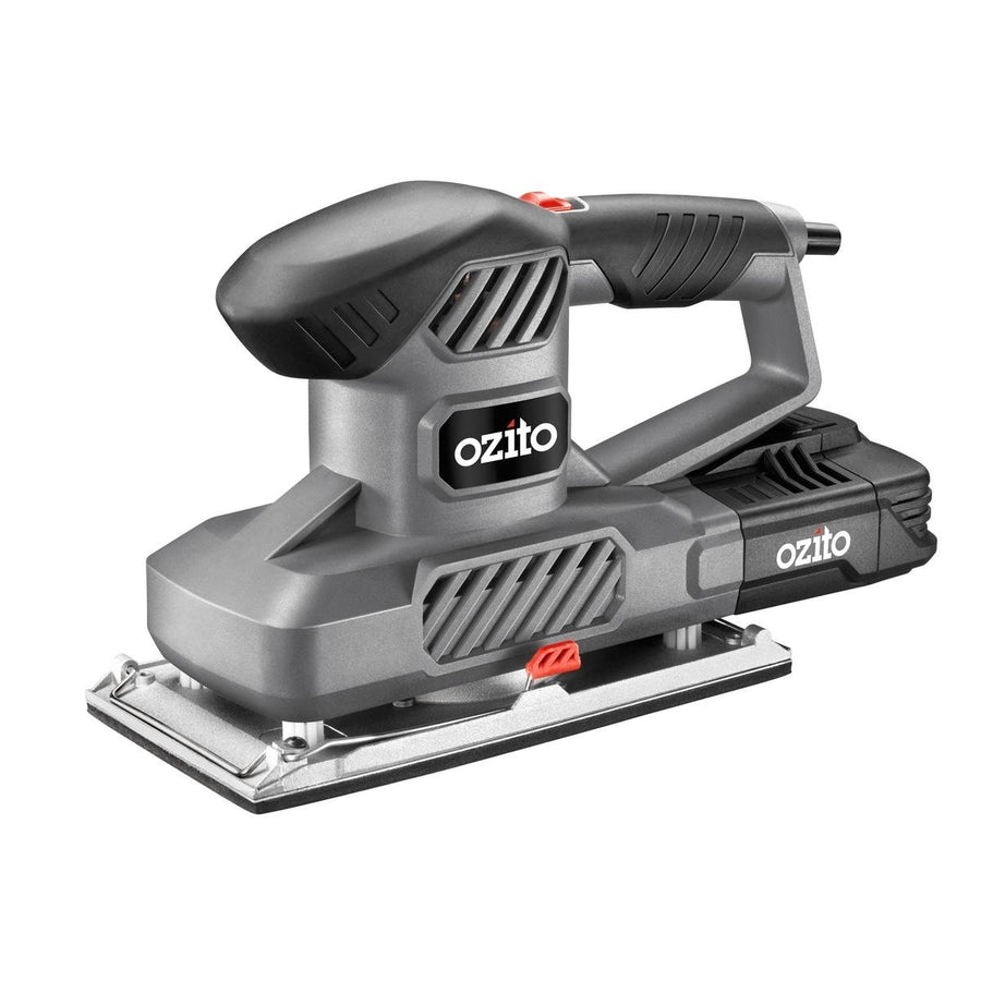 Ozito 350W 1/2 Sheet Orbital Sander - Plastic - 2.05kg - Comfortable Grip - SuperSaverAU - view 1