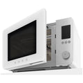 Smeg 27L Combi Microwave Oven 900W - Matte White - Air Fry - Soft Close Door - MOC02WHMAU