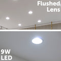 Arlec 9W Grid Connect Smart RGB CCT LED Downlight 92mm - Dimmable, Tri-Colour - SuperSaverAU - view 4