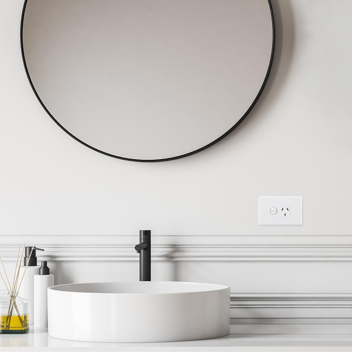 DETA X6 White 15 Amp Single Power Point - 15A Polycarbonate - Durable - SuperSaverAU - view 3